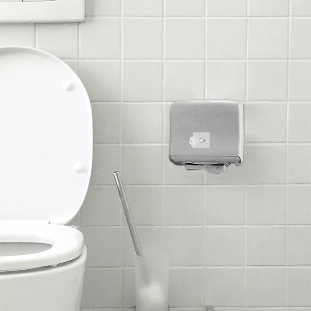 2 قطعة موزع ورق التواليت العالمي مفتاح استبدال لحامل المناشف الورقية صندوق المناديل تركيبات الحمام استخدام البلاستيك المتين #3