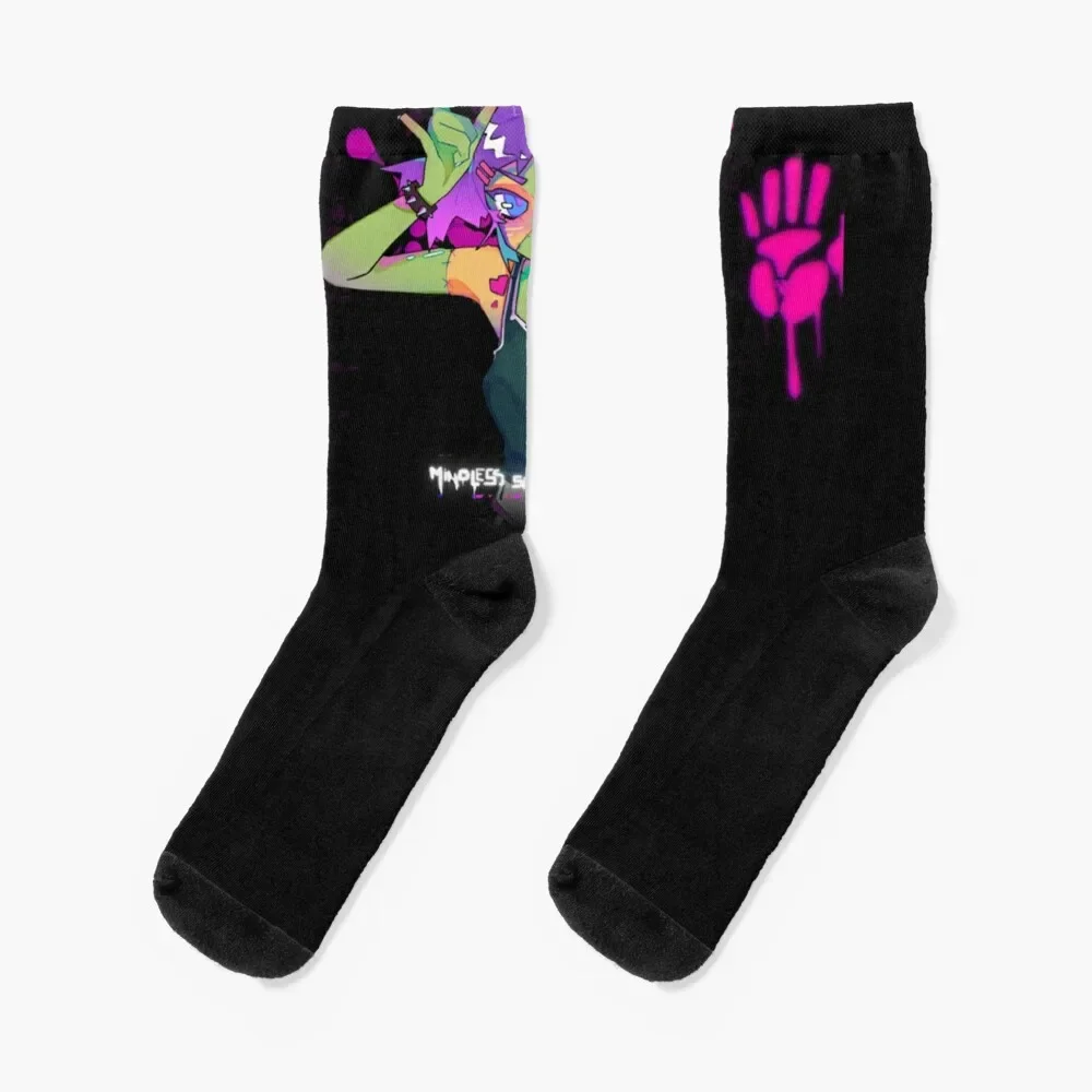 

Mindless self indulgence Premium Socks with print hiking kawaii funny sock Socks Women Men's