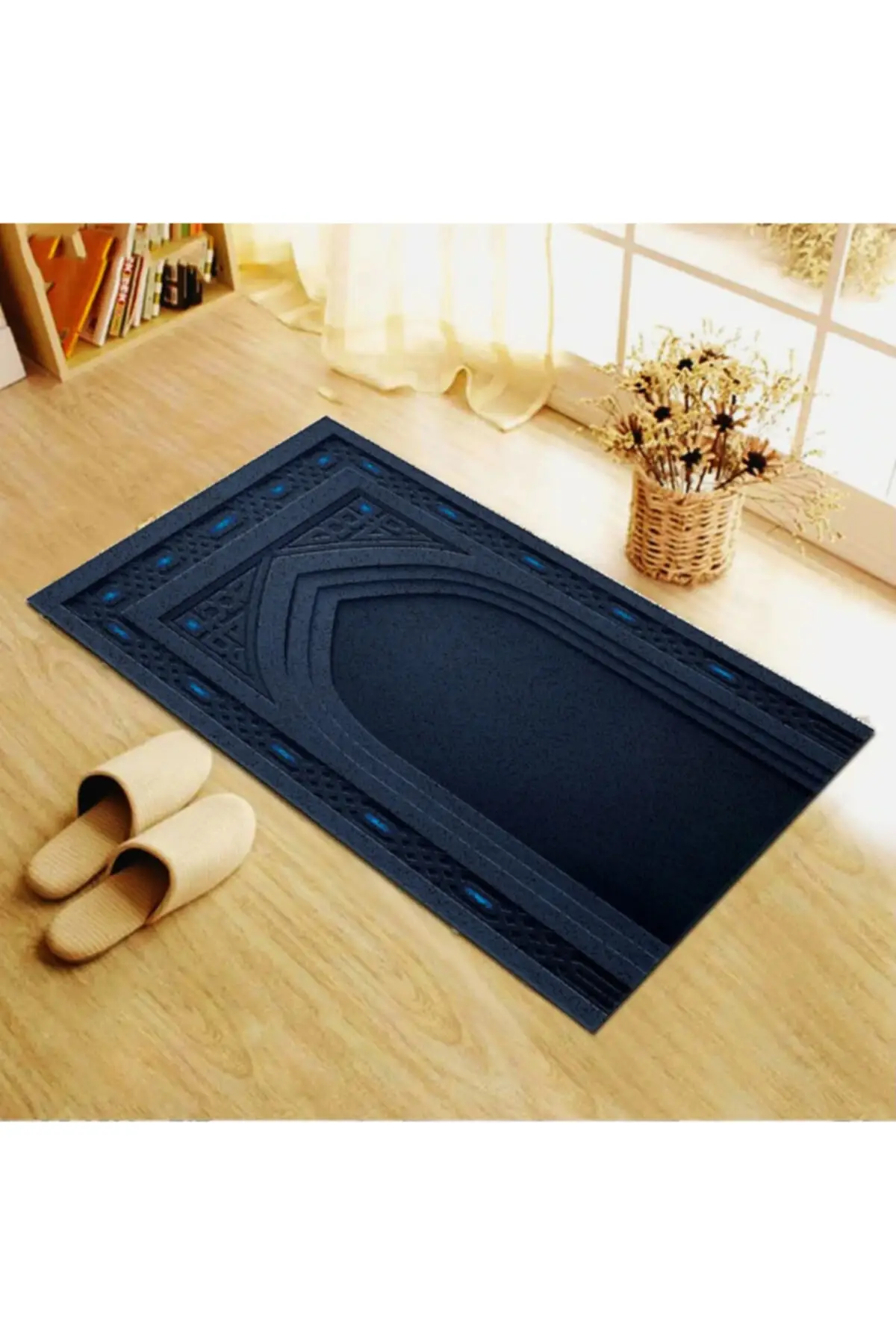 

DOLBOVI prayer Rug 52, prayer Rug, thick and soft prayer Rug, Meditation Rug