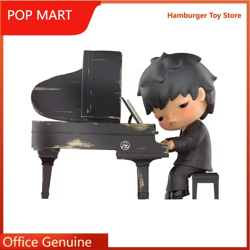 

POP MART Hirono Pianist Series слепая коробка Kawaii аниме фигурка украшение для рабочего стола милая модель загадочная коробка подарок-сюрприз игрушки
