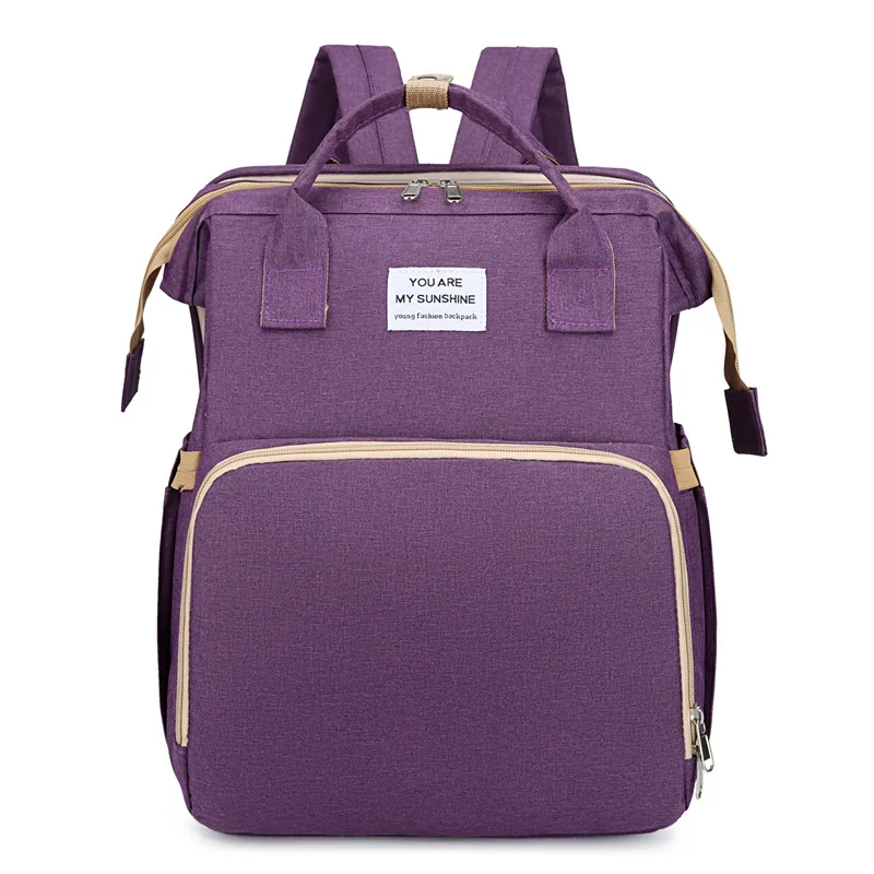 

Handheld Folding Baby Bed Mommy Bag Multi Functional Large Capacity Shoulder Baby Portable Mommy Bag