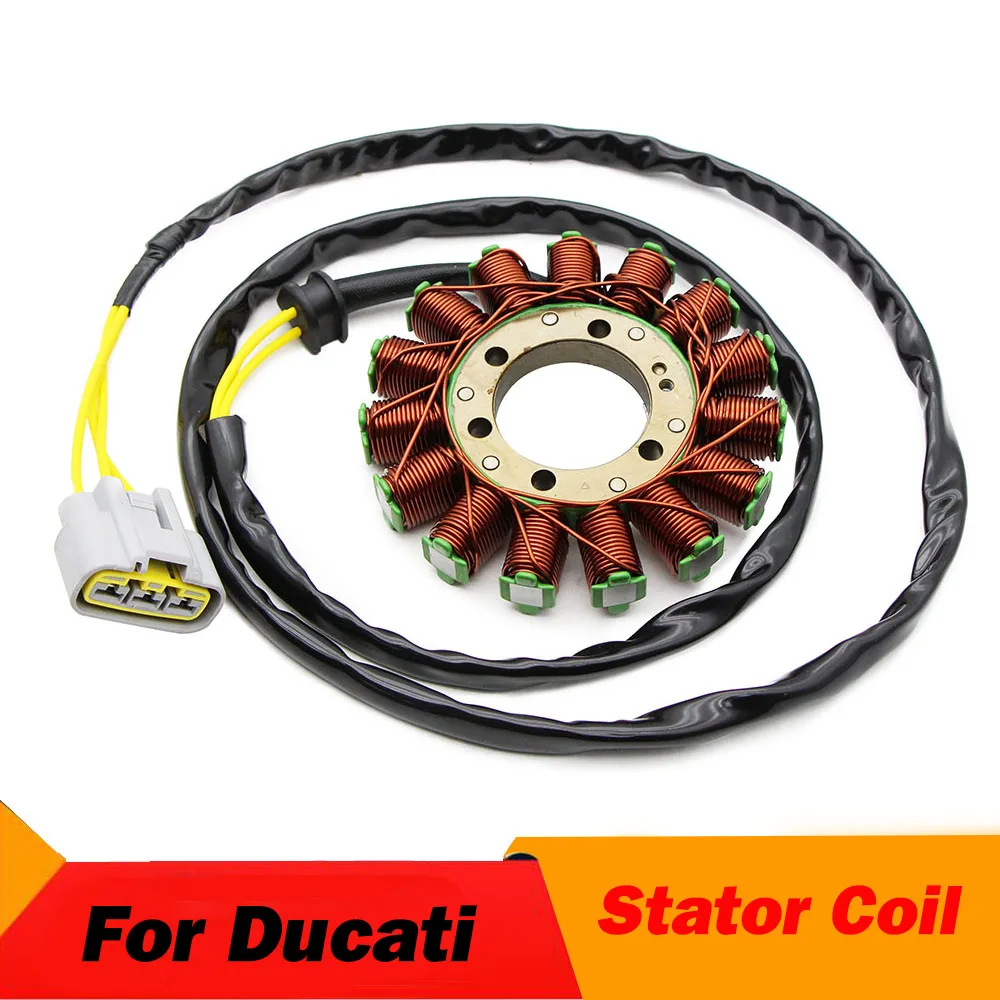 

Motorcycle Generator Magneto Stator Coil For Ducati 26420481A 26420541A Multistrada 1200 950 Touring 1200S Pikes Peak 1260S ABS