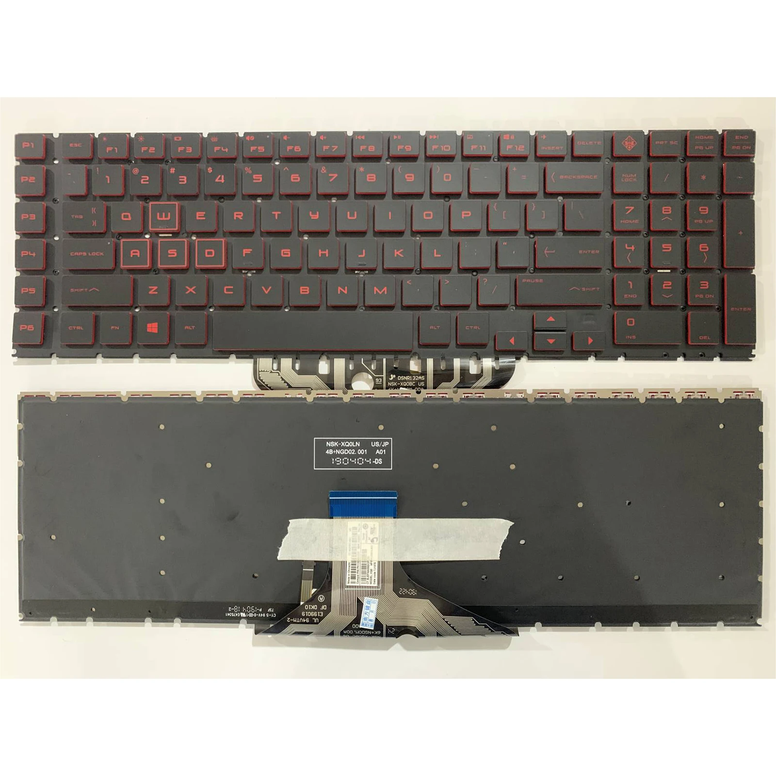

Laptop keyboard US Layout for HP Omen 17-CB 17-CB1010CA 17-CB1055CL 17-CB1080NR 17-CB1097NR