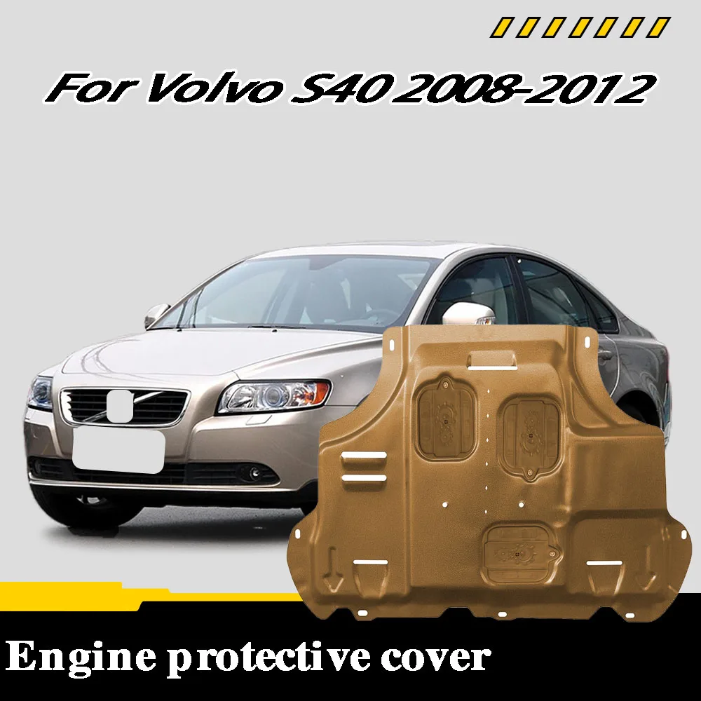 

Vehicle - Specific Splash - Proof Durable Sturdy Engine Undercover And Lower Mudguard For Volvo S40 2008-2012 2.0L