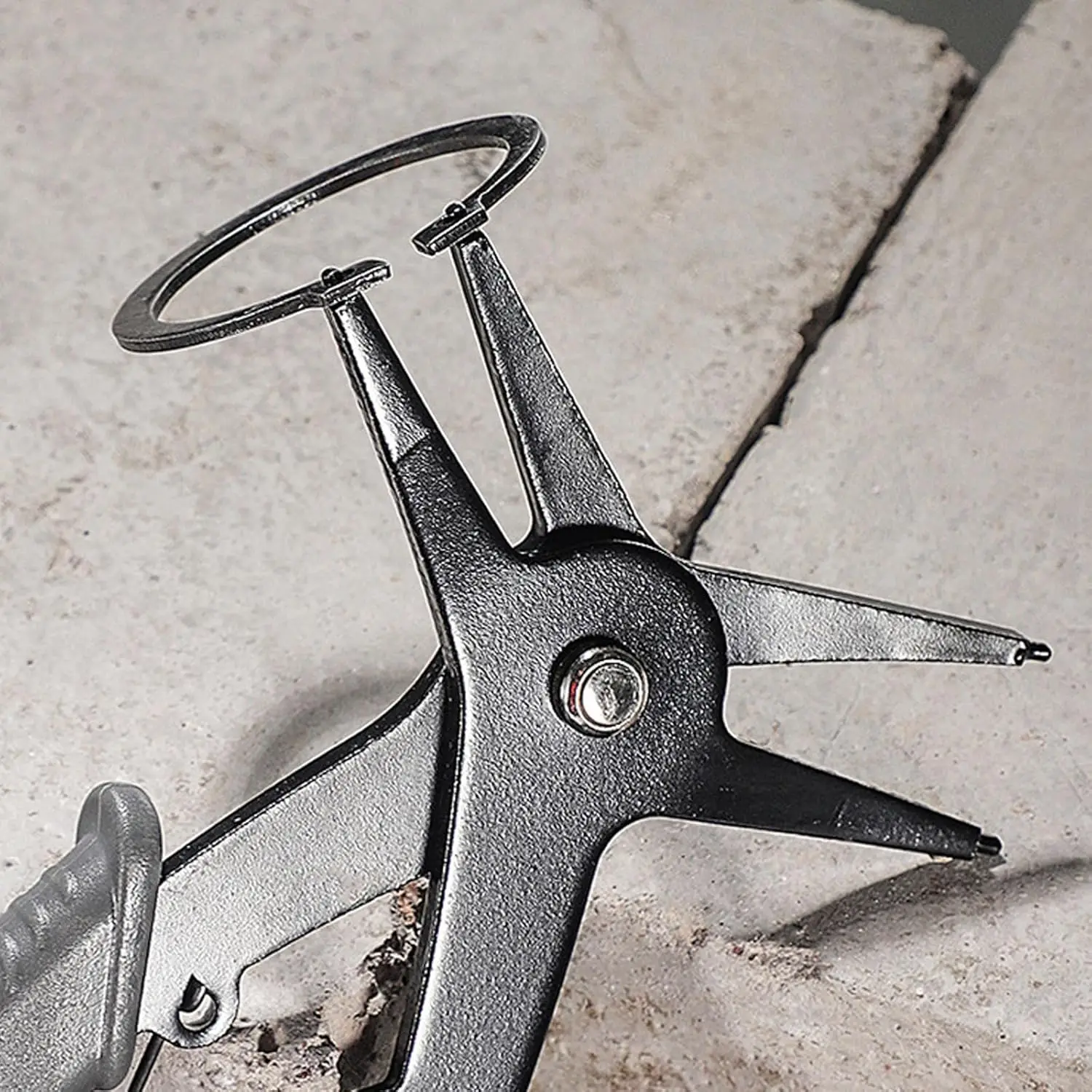 Snap Ring Pliers Dual Purpose Circlip Pliers Removing Reassembling Tool for Internal and External Snap Ring Green