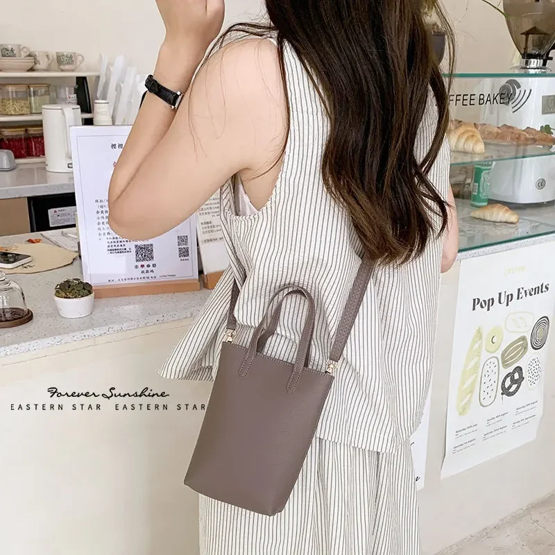 Women Crossbody Bags Mini Mobile Phone Pouch Simple Handbags for Lady Single Shoulder Bags Small Tote Purses Bolsa Feminina