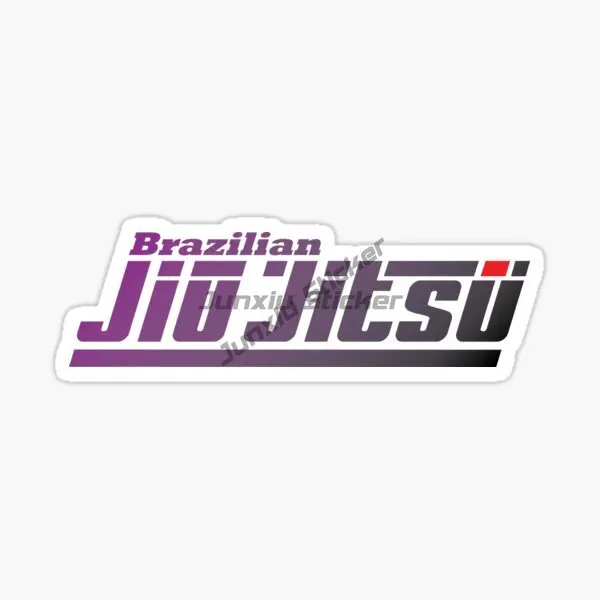 Jiu Jitsu Creative PVC Waterproof Stickers for Decorate Car Window Truck Van Helmet Camper Wall Room Table Off-road