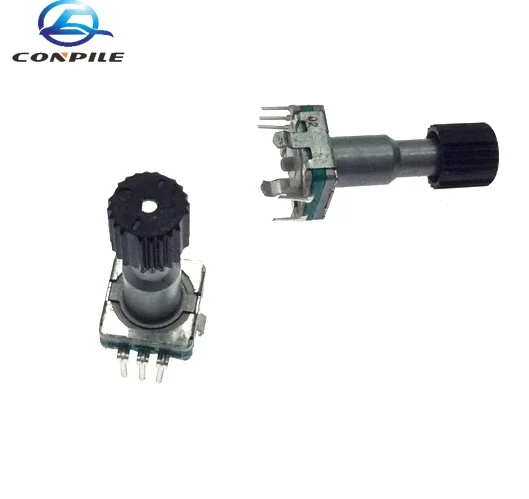 for Toyota highlander BYD navigation knob ALPS rotary encoder without positioning 15 pulse  switch sawtooth axis EC11G1574402