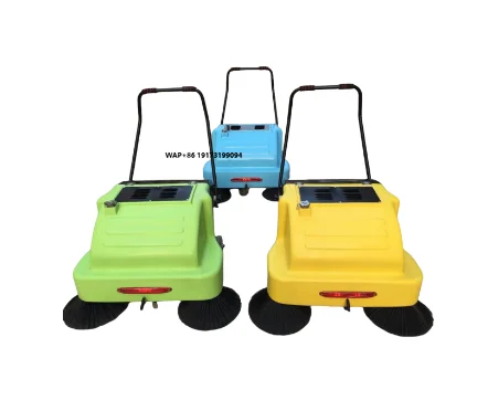 T2 Road Hand Push Cleaning Sweeper and Ground Floor Sweeper for Sidewalk Parking Lot Warehouse Factory