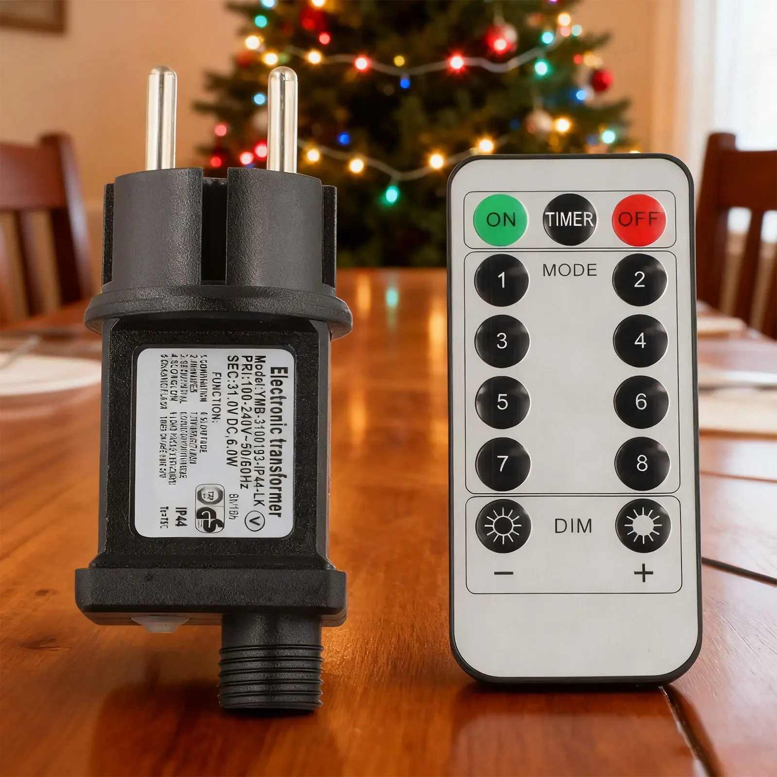 31V LED Adapter LED Power Supply IP44 Waterproof Output Voltage 31V 6-Hour Timer 8 Lighting Functions Input Voltage 220V-240V
