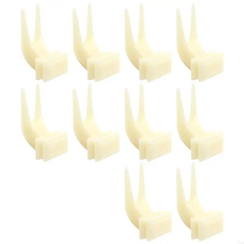 77JA 10pcs Bird Fork Người giữ thức ăn Birdcage Foraging Fruit Hold