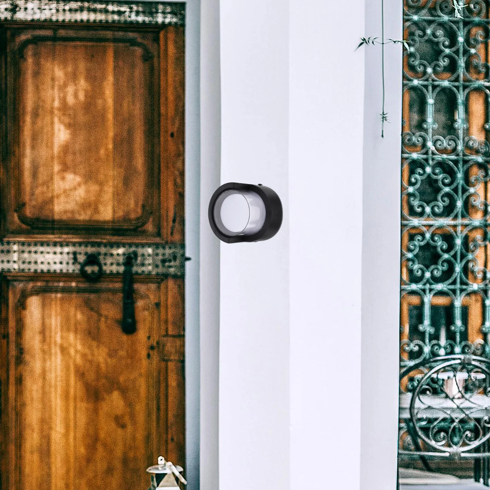 

Waterproof LED Wall Lamp 6W Warm White Outdoor Aluminum Retro Style Wall Light for Garden Porch Courtyard Corridor Outdoor