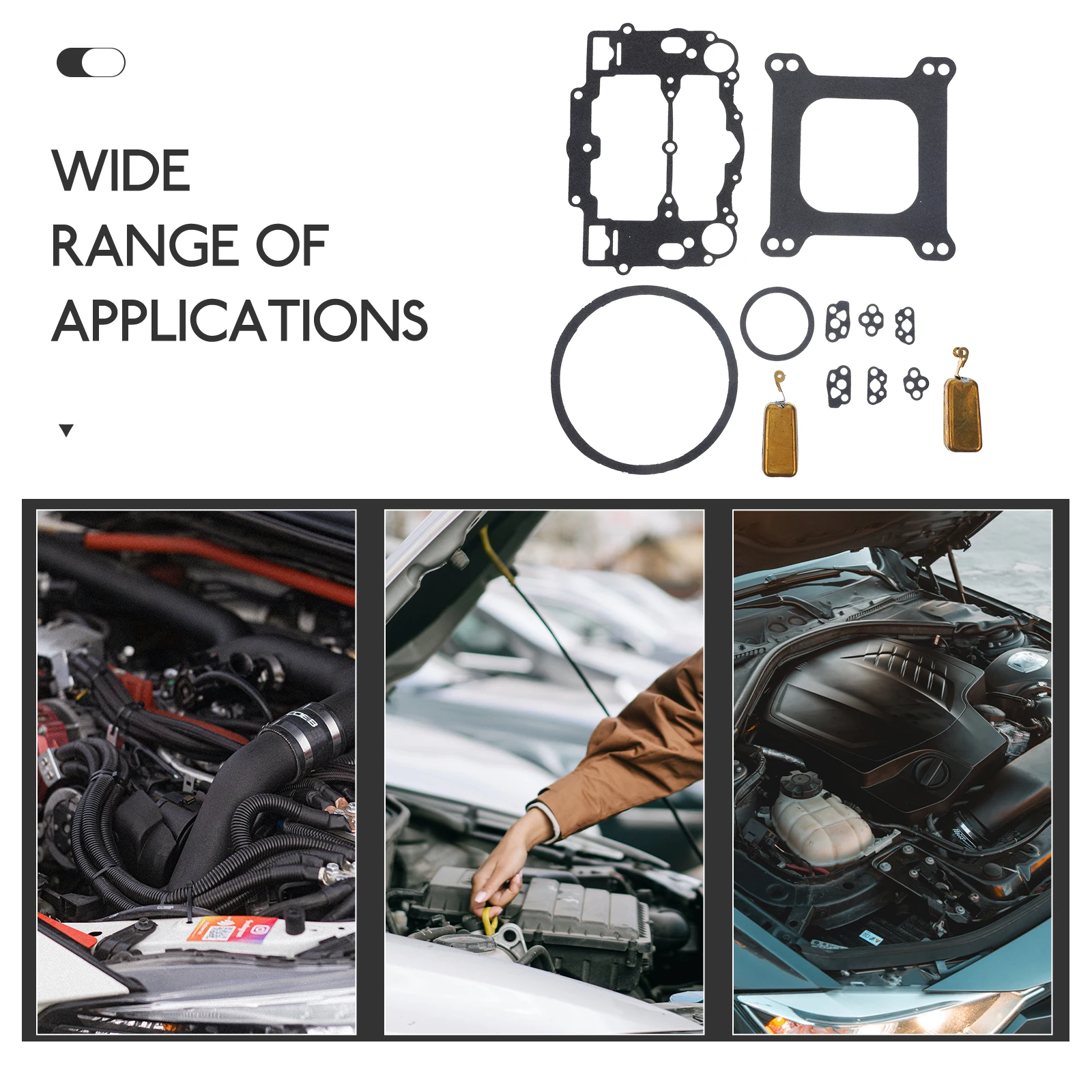 1 Set Kit Perbaikan Karburator Logam Tahan Lama Mudah Digunakan Edelbro 1477 1400 1404 1405 1406 1407 1411 1409 Suku Cadang Kit Pembangunan Kembali ATV