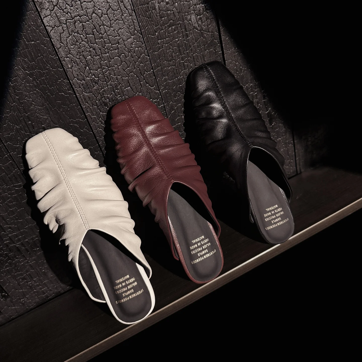 Dilalula 2026 Nouvelles mules  - Leather Work Flats avis et prix