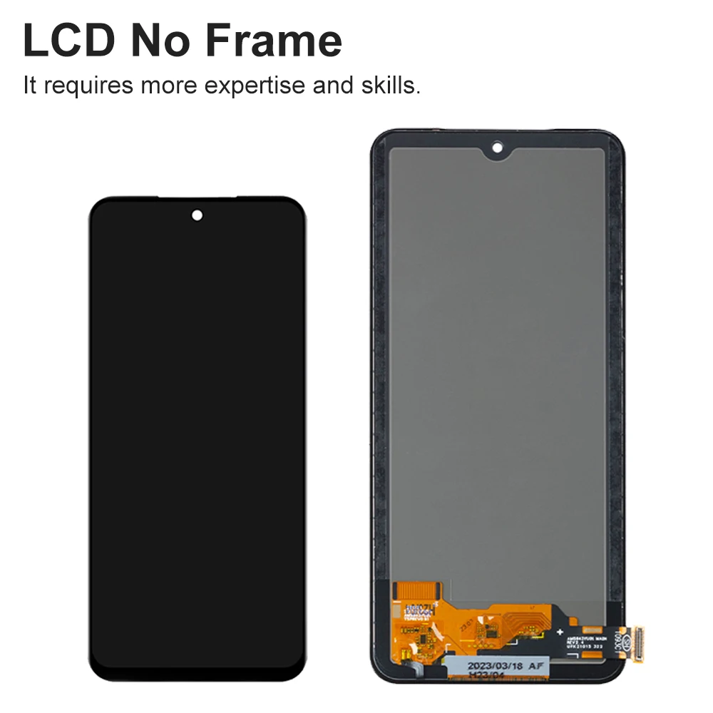 Schermo LCD da 6.43 "per Xiaomi Redmi Note 10 Display LCD muslimex digitizer Touch Screen per Redmi Note 10S muslimah Assembly