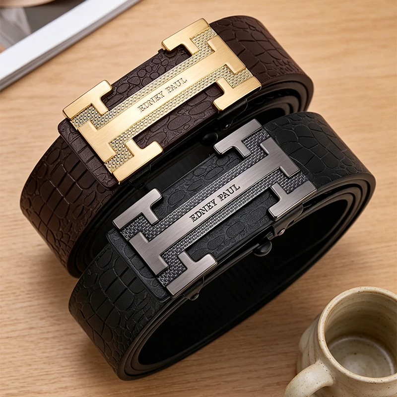 

Men's Belt Easy-Release Dress Casual Adjustable Belt, Men's Clothing Gift, Father's Gift