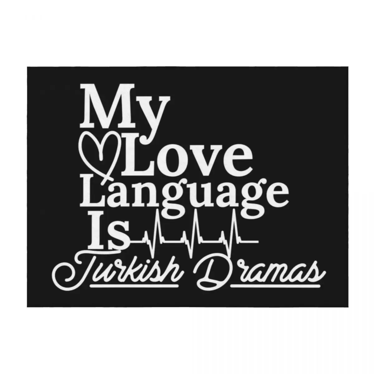 بلدي لغة حب الدراما التركية رمي بطانية منقوشة على الأريكة لينة كبيرة فروي الزخرفية رمي البطانيات