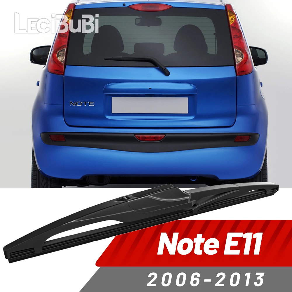Heckscheibenwischerblatt Scheibenwischer Zubehör für Nissan Note E11 2006–2013 2007 2008 2009 2010 2011 2012