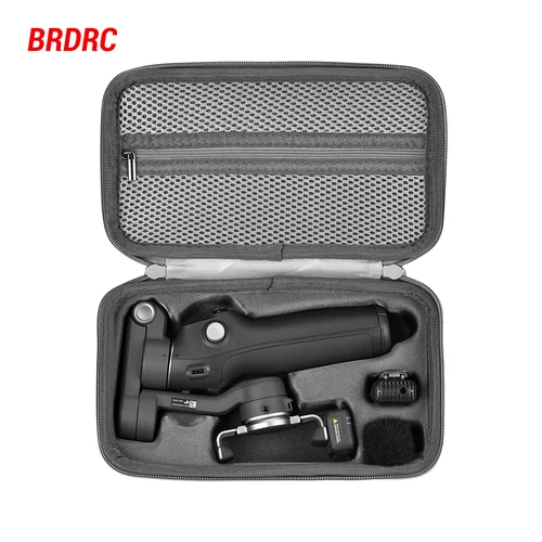 Imagen 1 del producto BRDRC OM 8 Estuche de transporte bolsa portátil para Osmo Mobile 8 accesorios de cardán para teléfono bolsa de almacenamiento de viaje bolsa dura con cuerda de mano