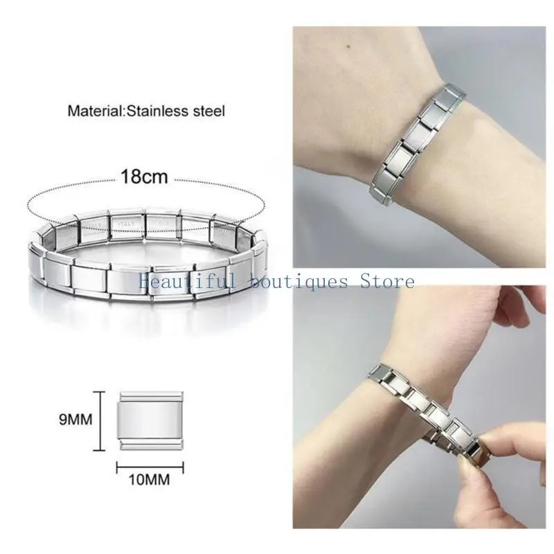 U4LF Flower Italian Charm Biżuter