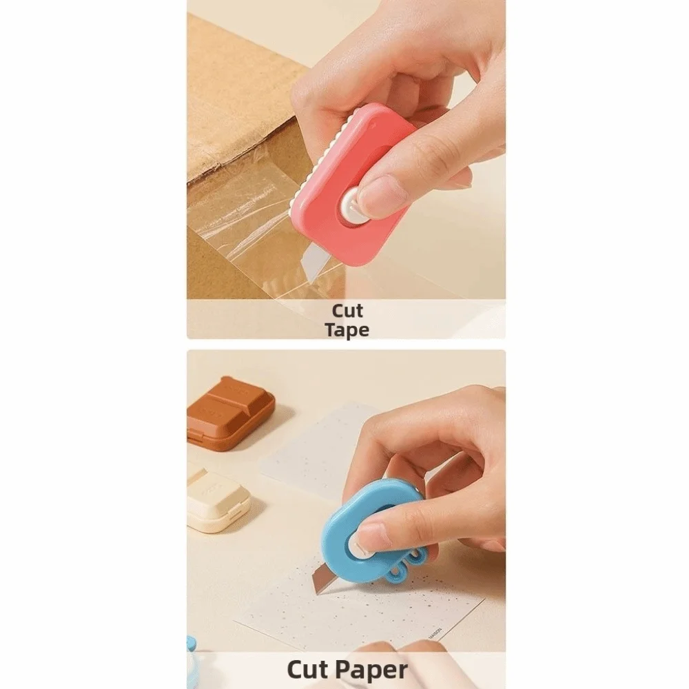 Portable Retractable Utility Cutter Mini Multifunctional Box Opener Letter Openers School Office Supplies