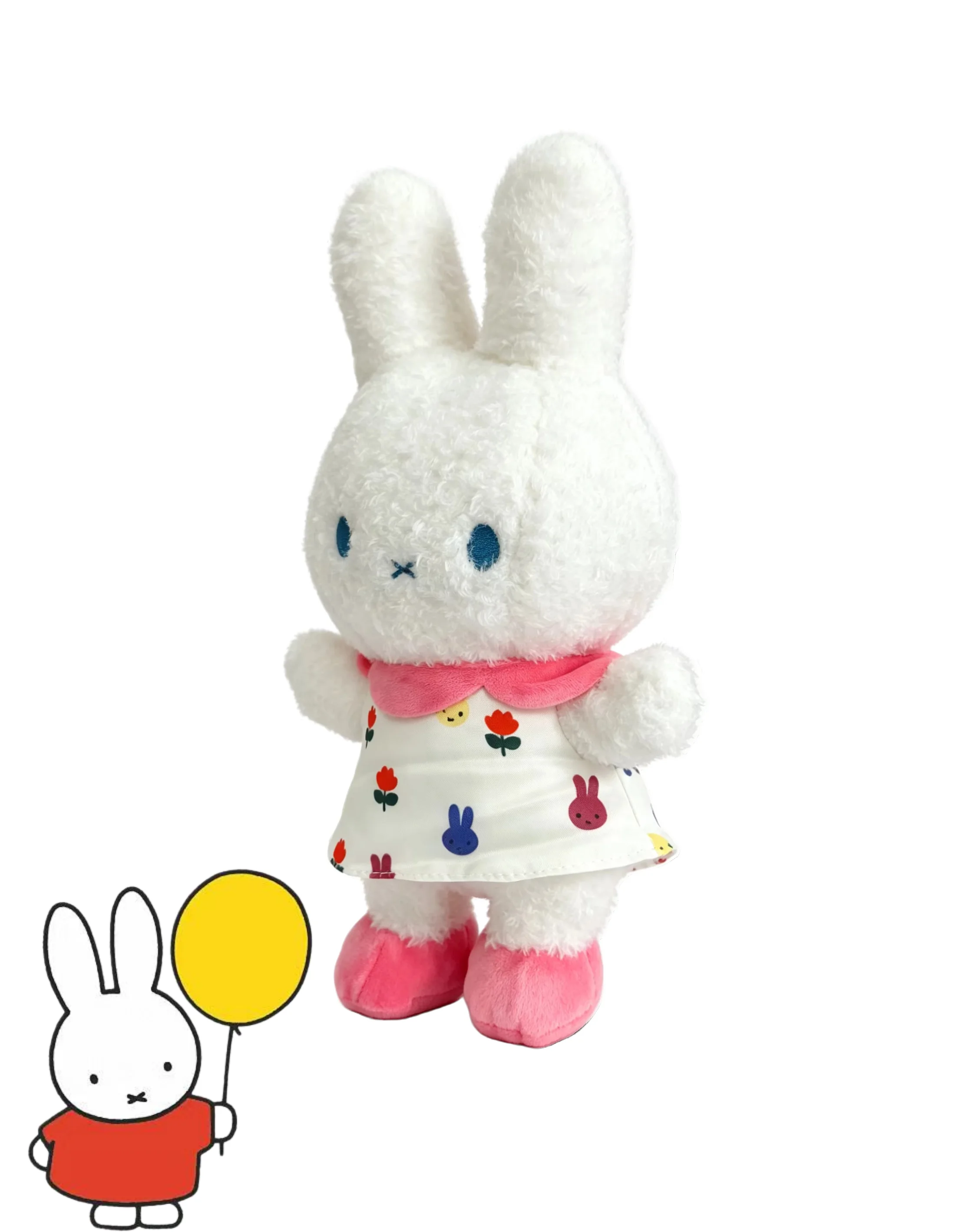 Süßes Miffy-Kaninchen Niedliches Kreatives Cartoon-Spielzeug für Jungen und Mädchen, Neues Modisches Weiches Hautfreundliches Plüschtier Feiertagsgeschenk