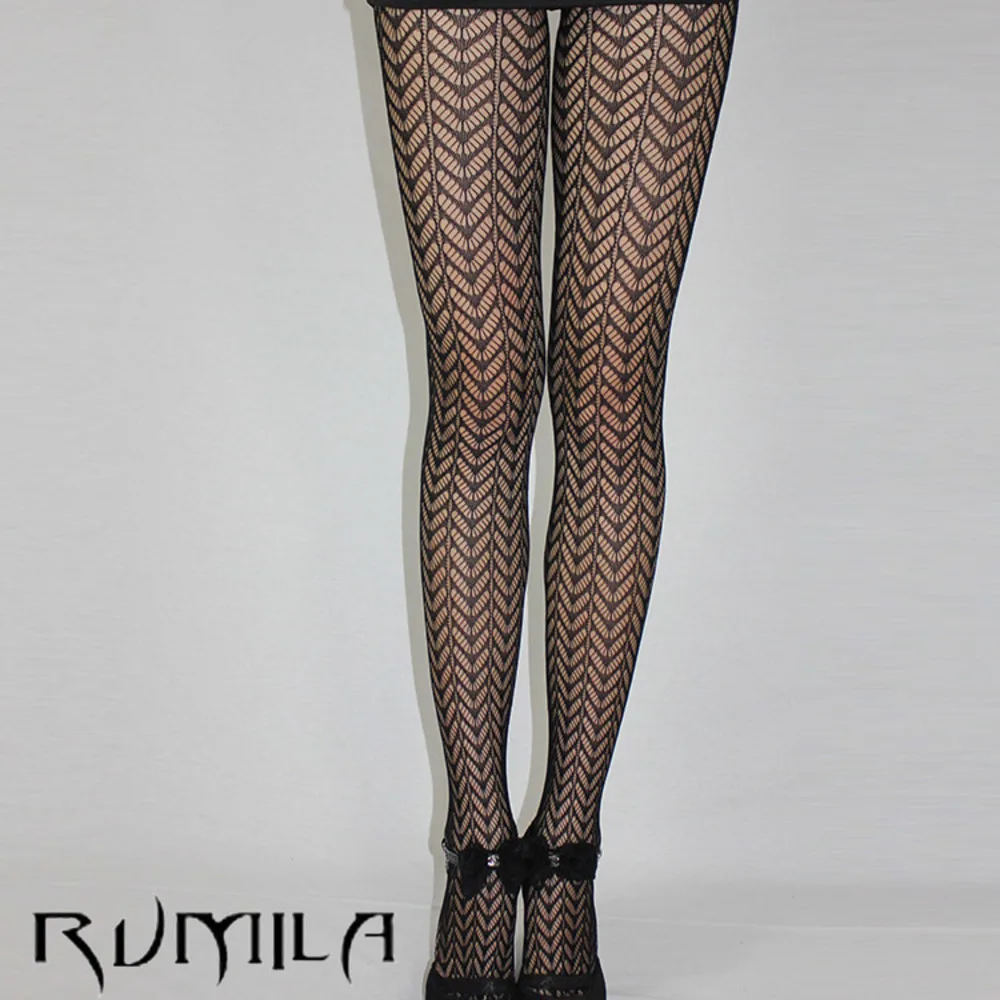 Fashion Womens Lady Girls Black Sexy Fishnet Pattern Jacquard Stockings Pantyhose Tights  skull Woman 1pcs dww41