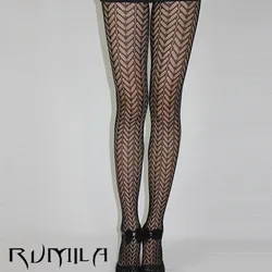 Fashion Womens Lady Girls Black Sexy Fishnet Pattern Jacquard Stockings Pantyhose Tights  skull Woman 1pcs dww41