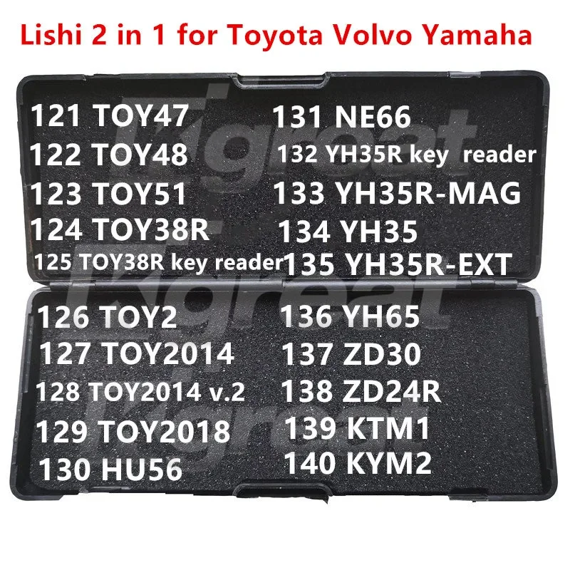 Lishi-021-040, 2 en 1 HU46 YM28 HU100 HU43 B111 pour GM37 GM39 GM45 VA2T HU83 NE72 SX9 NE78 VA6 VAC102 HU136 pour Laguna3 Opel GM