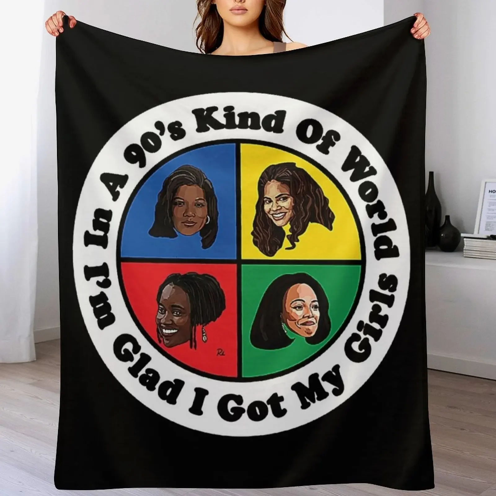 

Living Single Shirt Throw Blanket anime Stuffeds Soft Beds Quilt Blankets