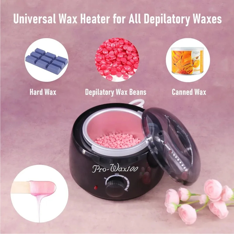 Multi-function Timing Professional Wax Warmer for Hair Removal Depilatory Epilator Heater Paraffin Wax Bean Bead Heating Tool