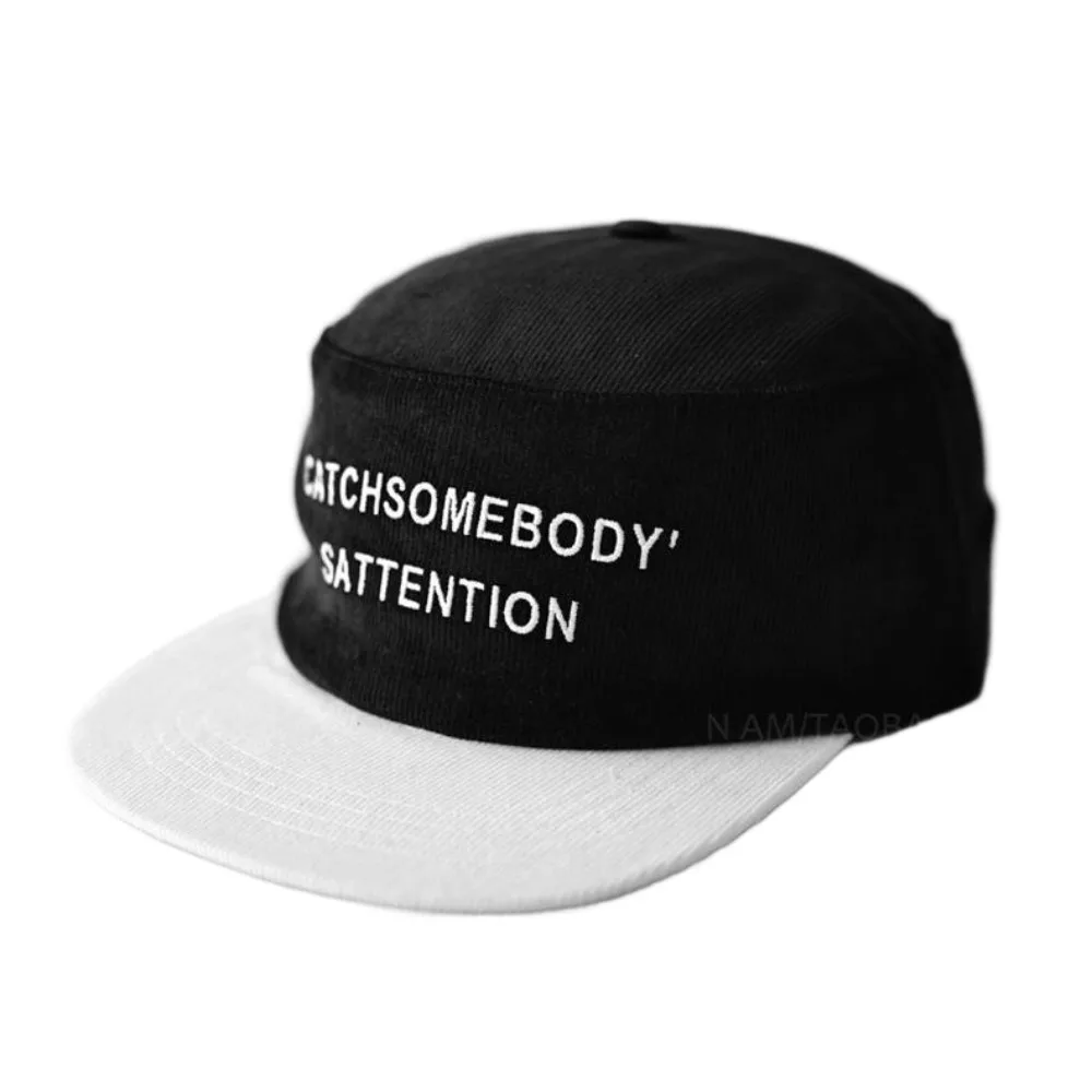 

Повседневная бейсболка в стиле ретро с плоскими полями, регулируемая кепка в виде утконоса, вельветовая кепка, осень-зима