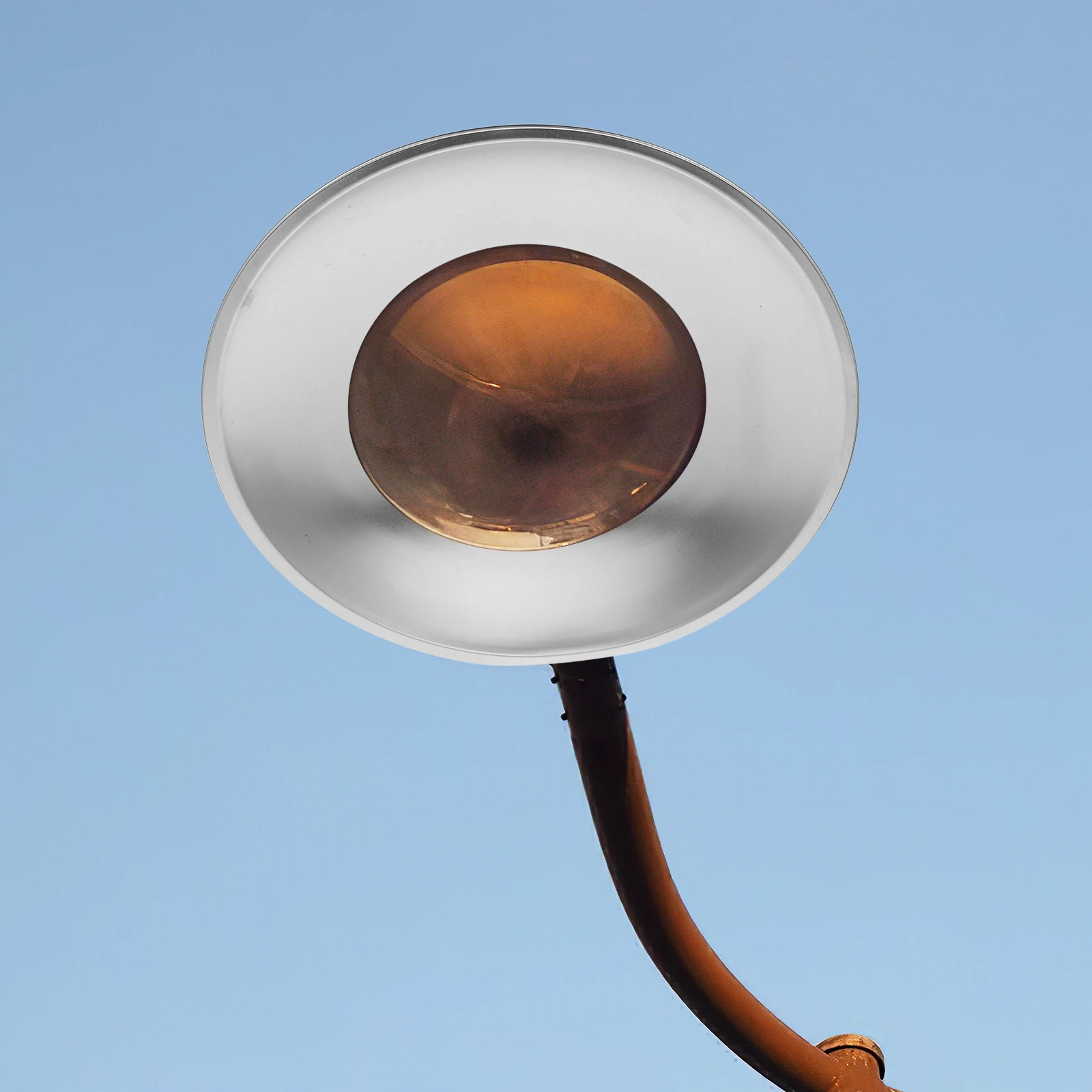 

Stainless Steel Lampshade 30CM E27 Outdoor Post Bulb Covers Waterproof Anti Rust Heat Dissipation Street Lamp Cover Traffic