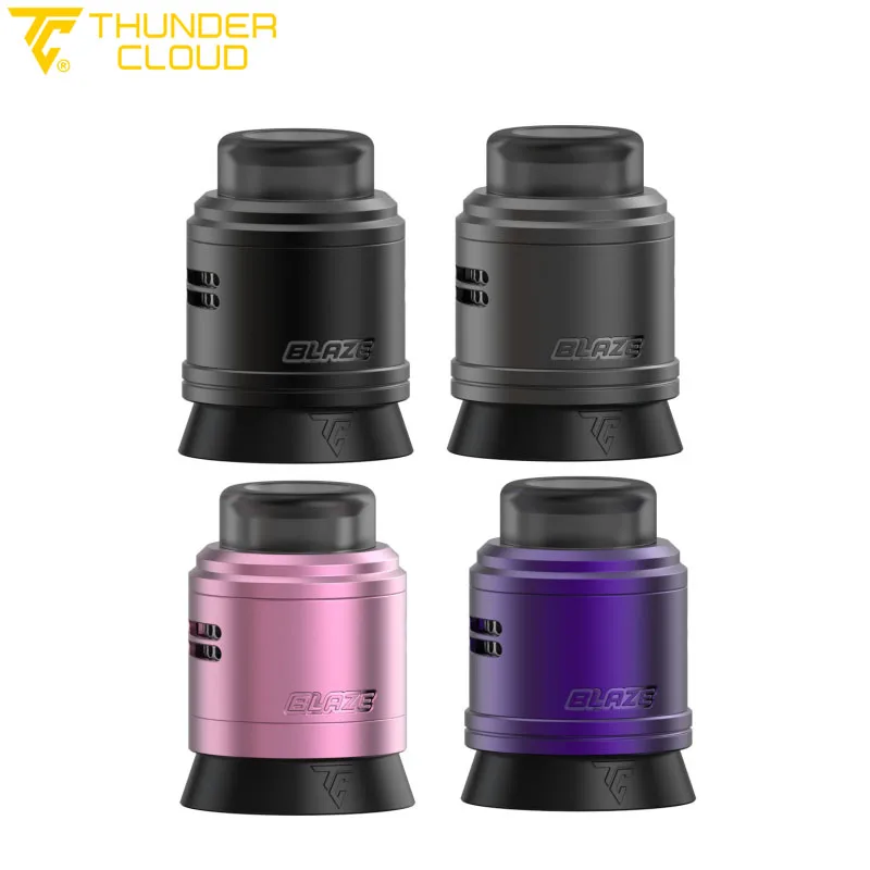 Original ThunderCloud Blaze Dual Coil RDA by Mike Vapes 25mm Diameter 2ml Capacity Electronic Cigarettes Atomizer Vaporizer