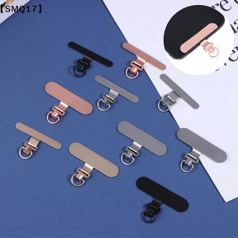 1Pcs Metal Phone Lanyard Gasket Patch Detachable Mobile Phone Rope Card Clip Universal Anti-Lost Phone Strap Holder Adapter【SMQ】