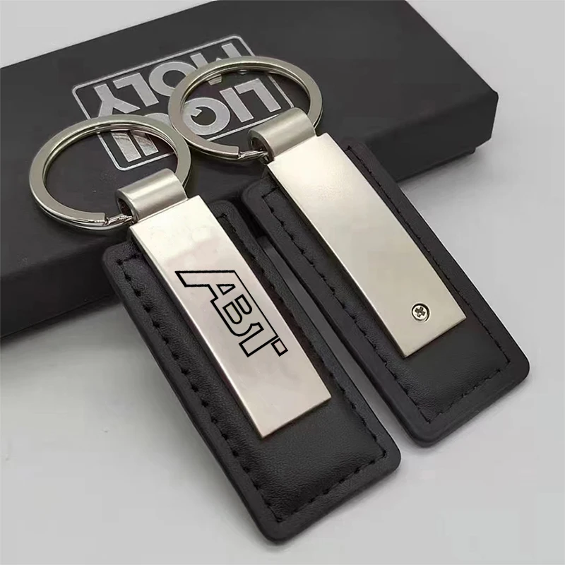 بو الجلود سيارة المفاتيح سيارة التصميم حلقة رئيسية لمقعد أودي فولكس فاجن سكودا ABT موتور الرياضة سبورتسلين اكسسوارات السيارات المفاتيح