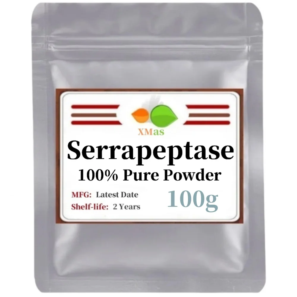 50g-1000g High Activity 200000u/g Serrapeptase