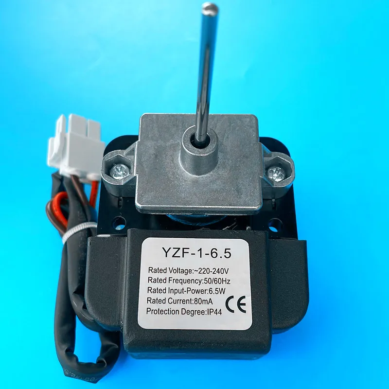 

Fan motor cover pole motor for refrigerated freezer compartment such as refrigerator freezer display cabinet YZF- 1-6.5