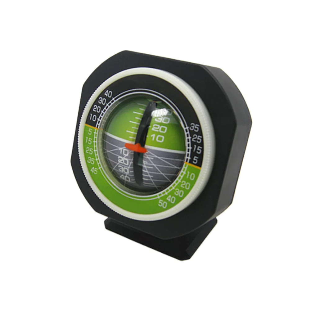 Car Compass Auto Vehicle Slope Meter Level Declinometer Built-in LED Light High-precision Vehicle Car Slope Meter