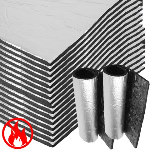 0.5/1CM 자동차 방음 방음 단열재 방음 단열 매트 자동차 후드 절연 인테리어 자동차 액세서리