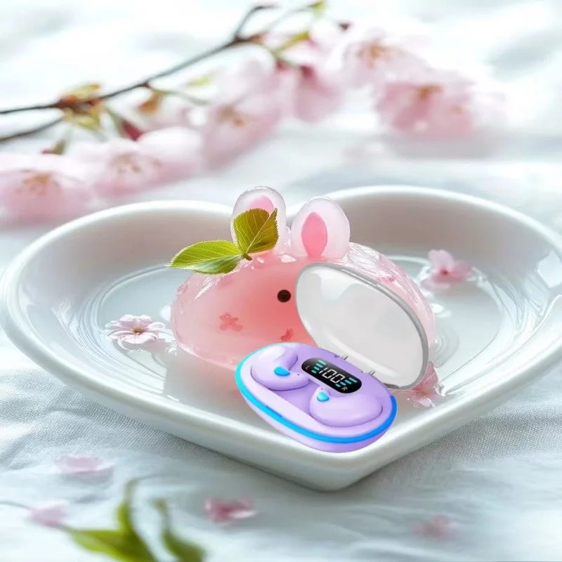 X55 Invisible Sleep Wireless Earphone TWS Bluetooth 5.3 Headphones Hidden Earbuds IPX5 Waterproof Noise Reduction Sports Headset