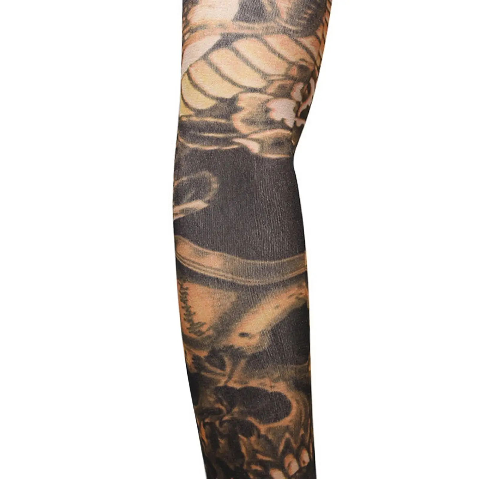 ユニセックス冷却アームスリーブタトゥーカバーアップウォーキングバスケットボールテニス用