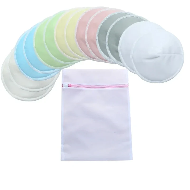 3 Pairs Reusable Nursing Pads Pregnant Women Skin Friendly Postpartum Washable Breast Pads Breastfeeding Accessory