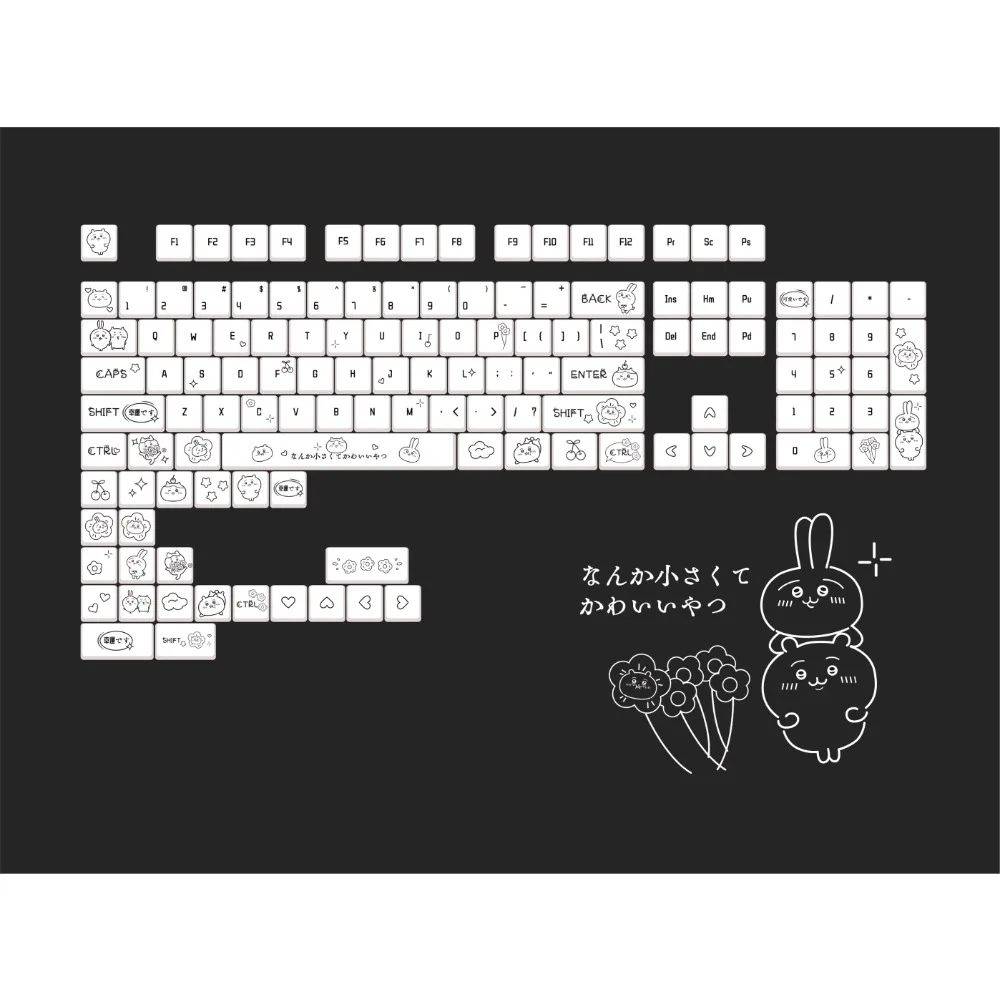 

Giikawa Theme Keycap Set 155Keys PBT Custom Cute Keyboard Cap Cherry Profile KeyCap for Mechanical Keyboard Gift Lucky65V2