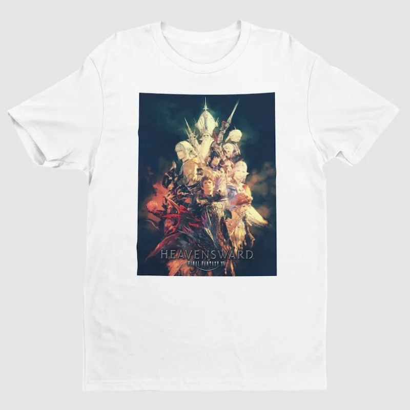 

00012601#A-Final Fantasy XIV Heavensward Key Art Premium Unisex T-shirt | Gifts for Him, Her, Final Fantasy Fans and Collectors