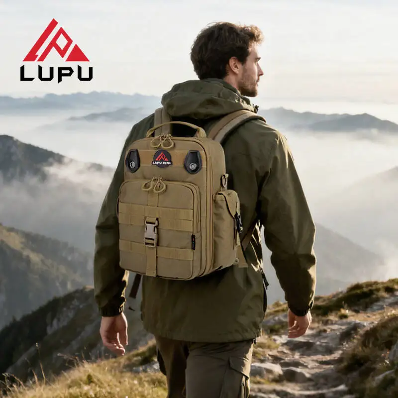 New Multifunctional Outdoor Sports Backpack For Commuting, Cycling Mountaineering Tactical Single-shoulder Crossbody Bag For Men