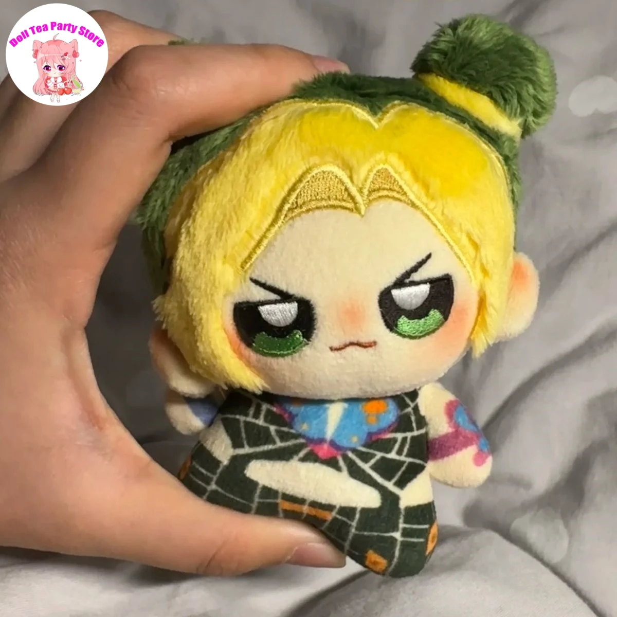 

Original Anime Role Jolyne Cujoh Attributes Lovely Plush Printed Starfish Body Doll Pendant12cm Cartoon Cotton Toys Plushie