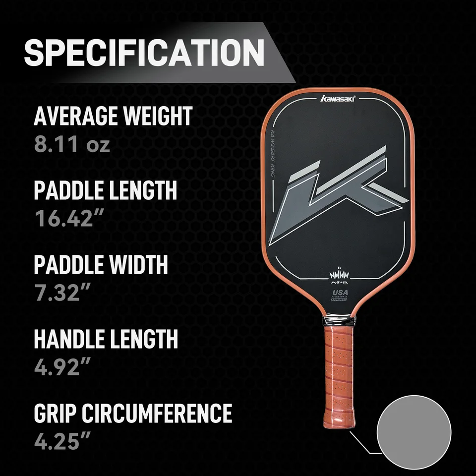 Kawasaki KING Series Tournament T700 Carbon Fiber pickleball