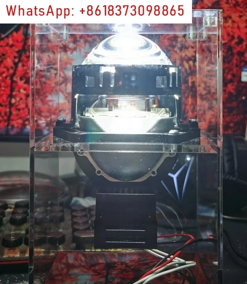 LED dual light laser lens display box lens test box light changing auxiliary tool LED digital display screen