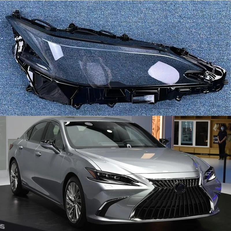

For 2018-2021 Lexus ES300 large lampshade ES200 ES350 Headlight shell Lamp Mask